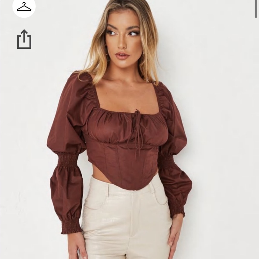 Misguided Corset Top